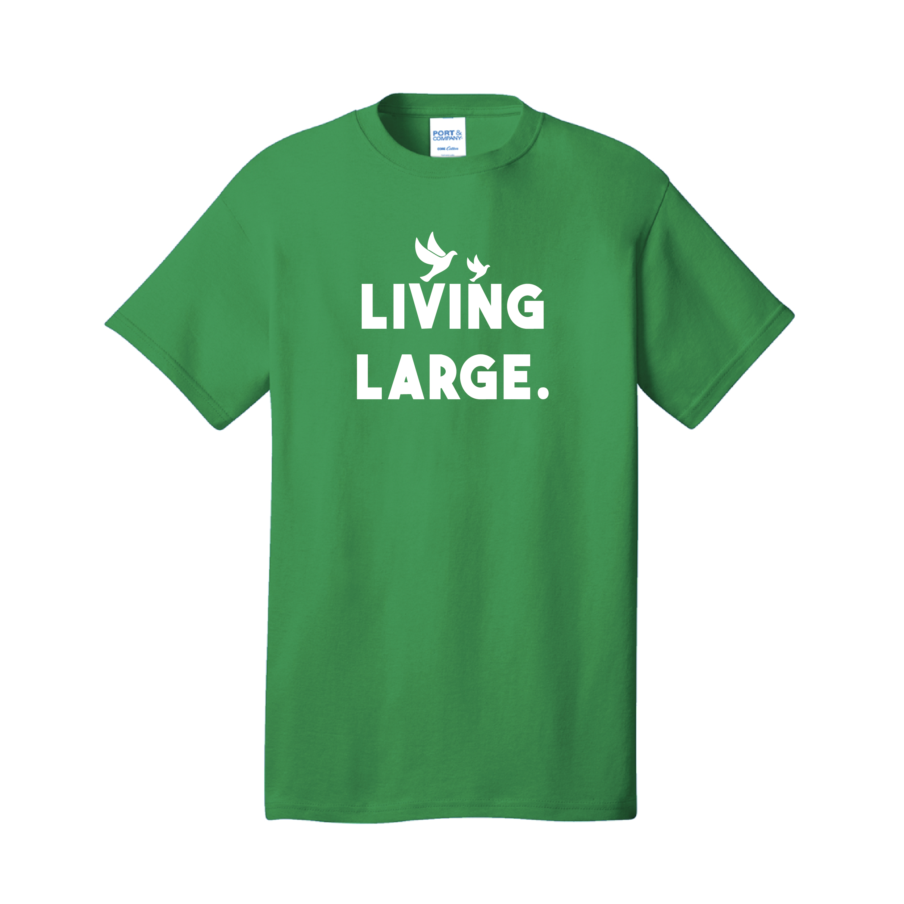 Green Living Large Tee